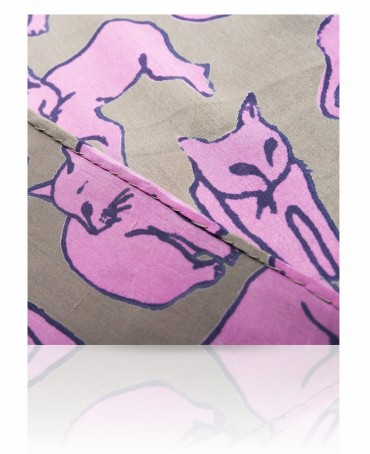 Платок Женский SS.KV-CATS/TAUPE